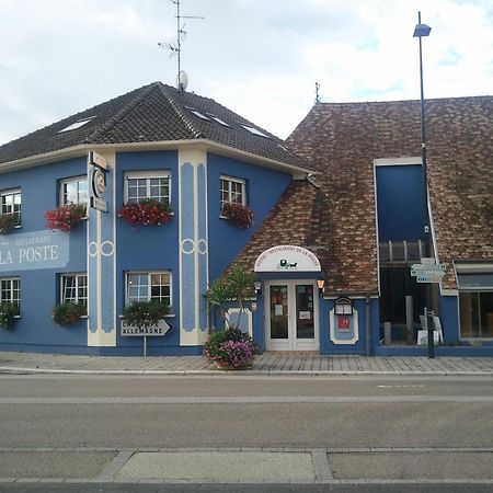 Hotel Restaurant De La Poste Mulhouse Ottmarsheim Bantzenheim 외부 사진