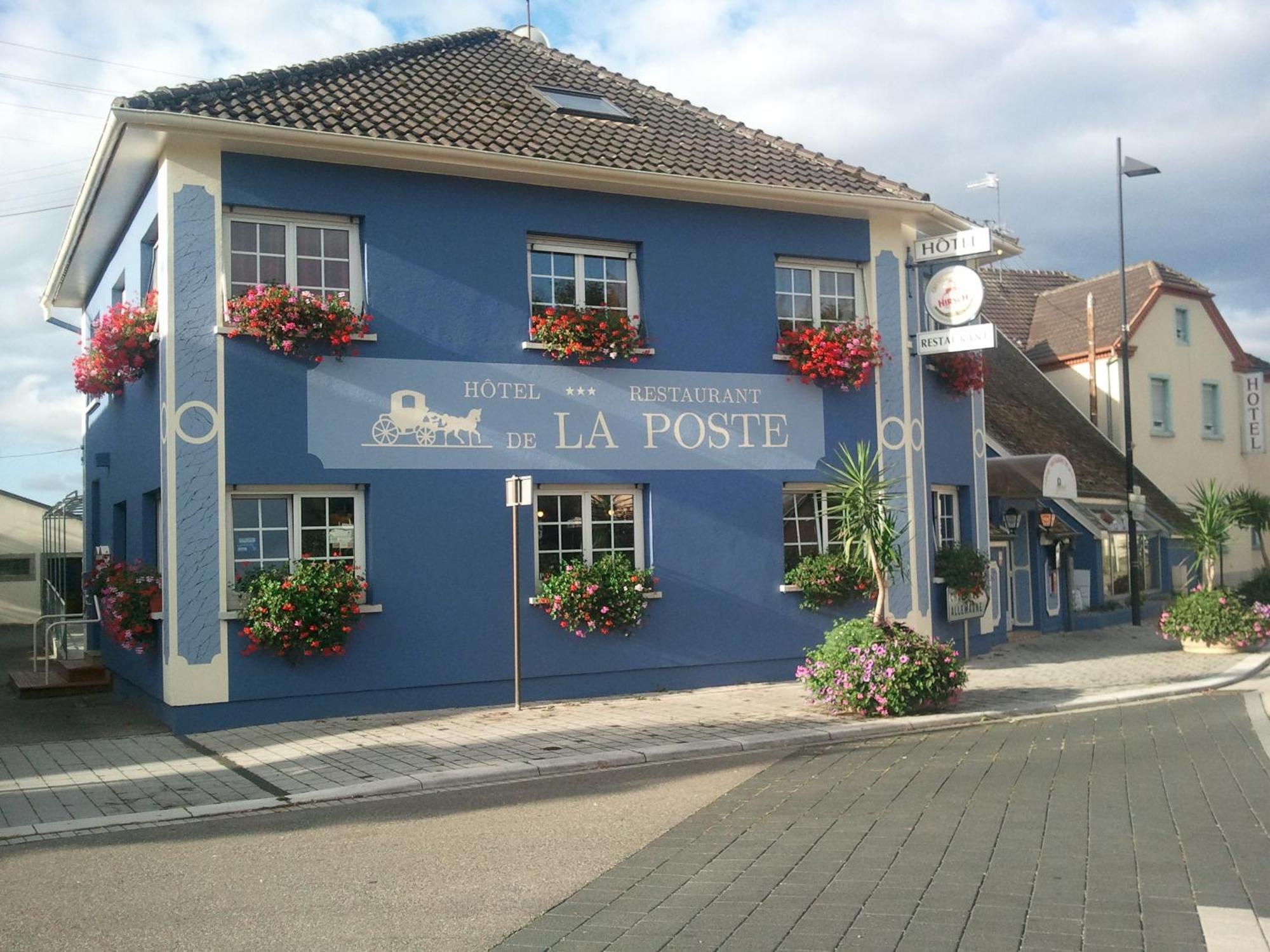 Hotel Restaurant De La Poste Mulhouse Ottmarsheim Bantzenheim 외부 사진